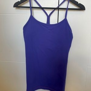 Lululemon Size 6 Y-back tank top